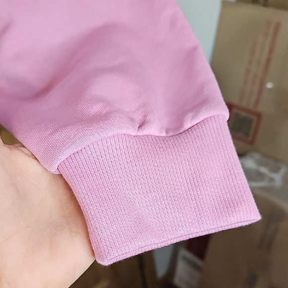 Reebok Women's Pink Half-Zip Sweater - Picture 8 of 9